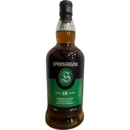 Springbank 15 éves Single Malt whisky