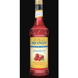 MONIN CUKORMENTES EPER SZIRUP (SUGARFREE STRAWBERRY) 0,75L